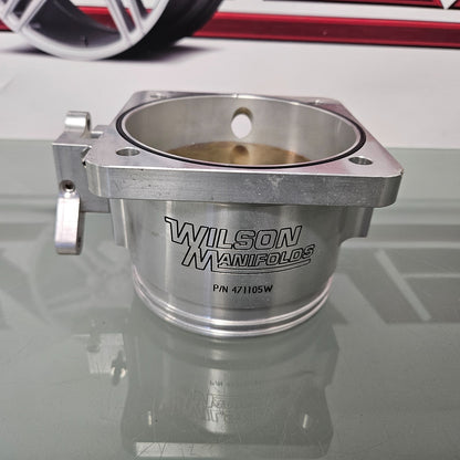 WILSON MANIFOLDS 105mm  BILLET THROTTLE BODY 1520CFM 4.250 OD 471105D #37740
