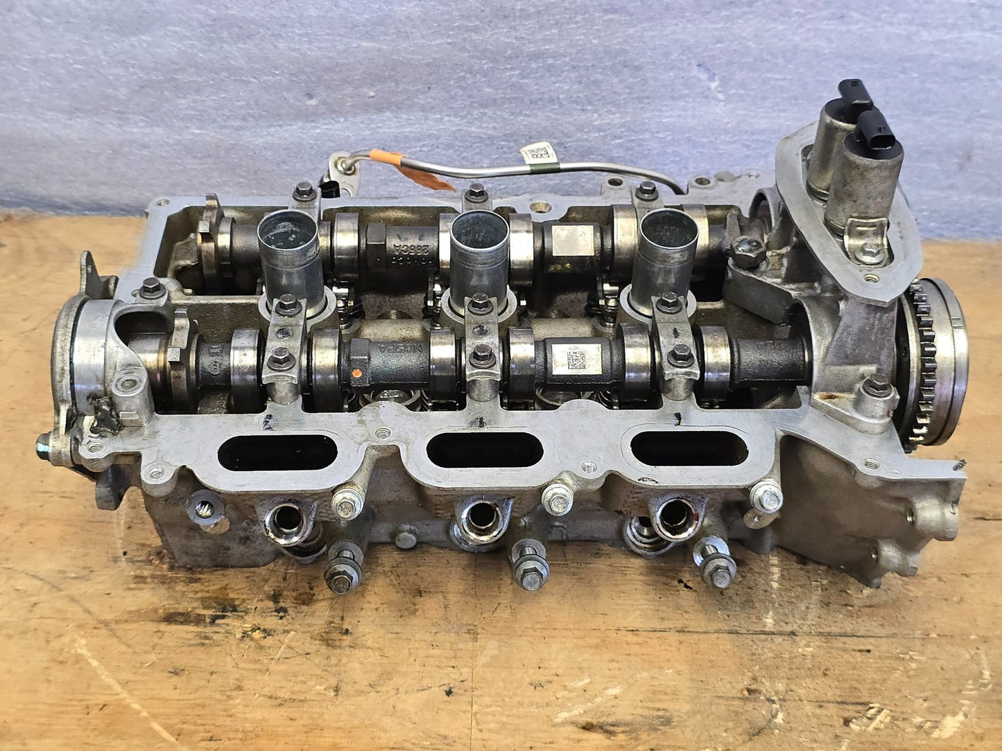 2021-2024 FORD F150 2.7L V6 ENGINE CYLINDER HEAD LEFT DRIVER ECOBOOST 22 23 43695