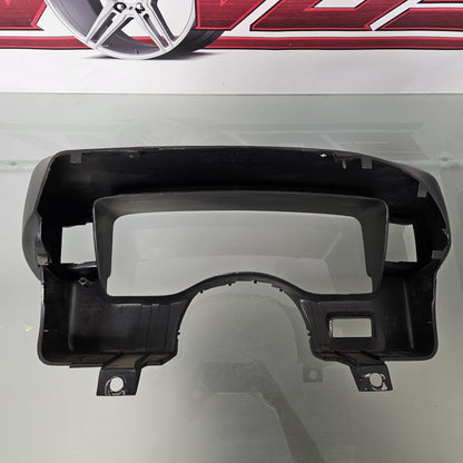 1990-1993 FORD MUSTANG SPEEDOMETER BLACK CLUSTER  SURROUND TRIM DASH BEZEL #37693
