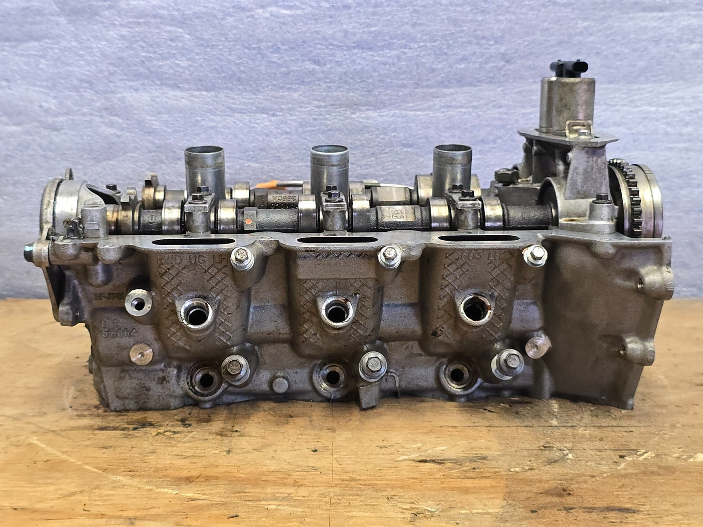 2021-2024 FORD F150 2.7L V6 ENGINE CYLINDER HEAD LEFT DRIVER ECOBOOST 22 23 43696