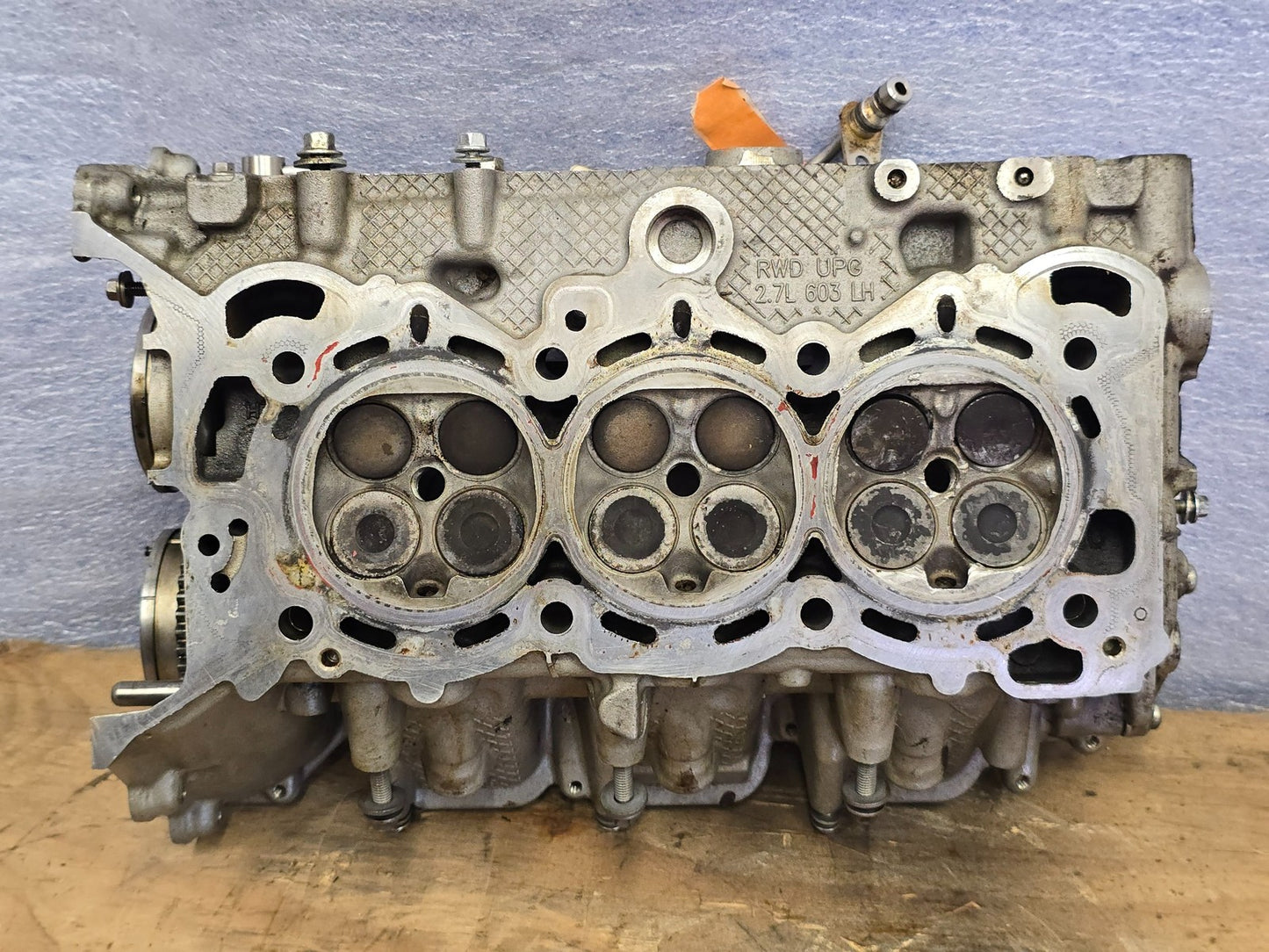 2021-2024 FORD F150 2.7L V6 ENGINE CYLINDER HEAD LEFT DRIVER ECOBOOST 22 23 43699