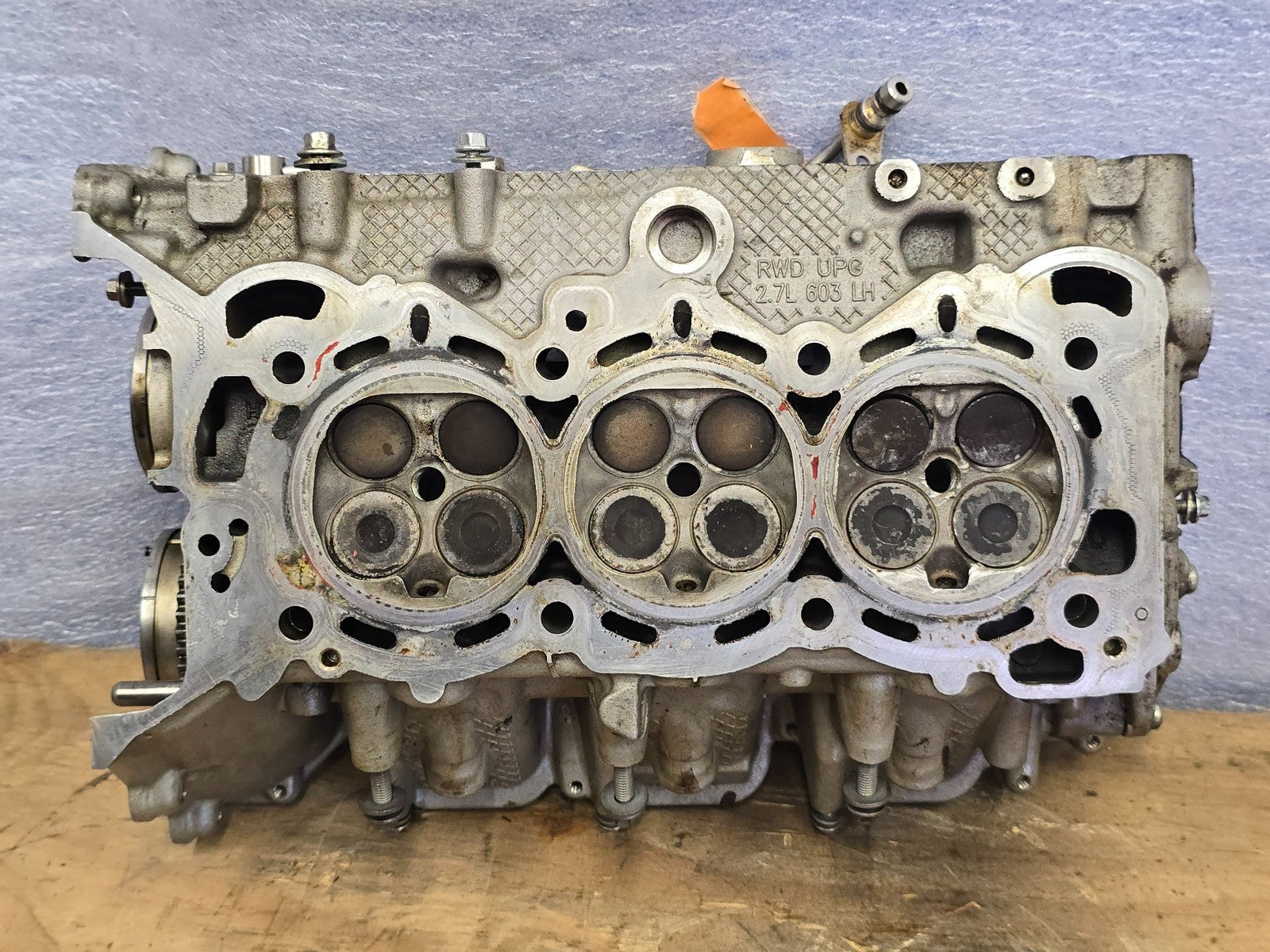 2021-2024 FORD F150 2.7L V6 ENGINE CYLINDER HEAD LEFT DRIVER ECOBOOST 22 23 43699