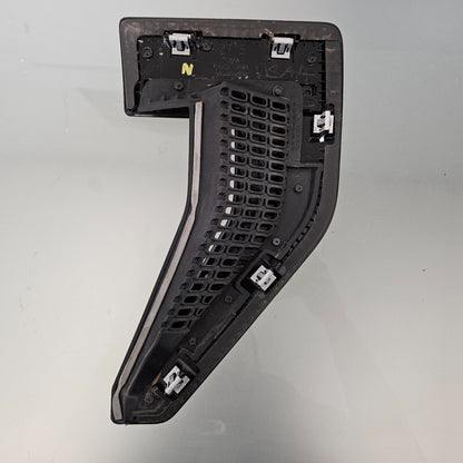 21-25 F150 XLT FENDER VENT BADGE LEFT RIGHT SET BLACK SPORT APPEARANCE #38964