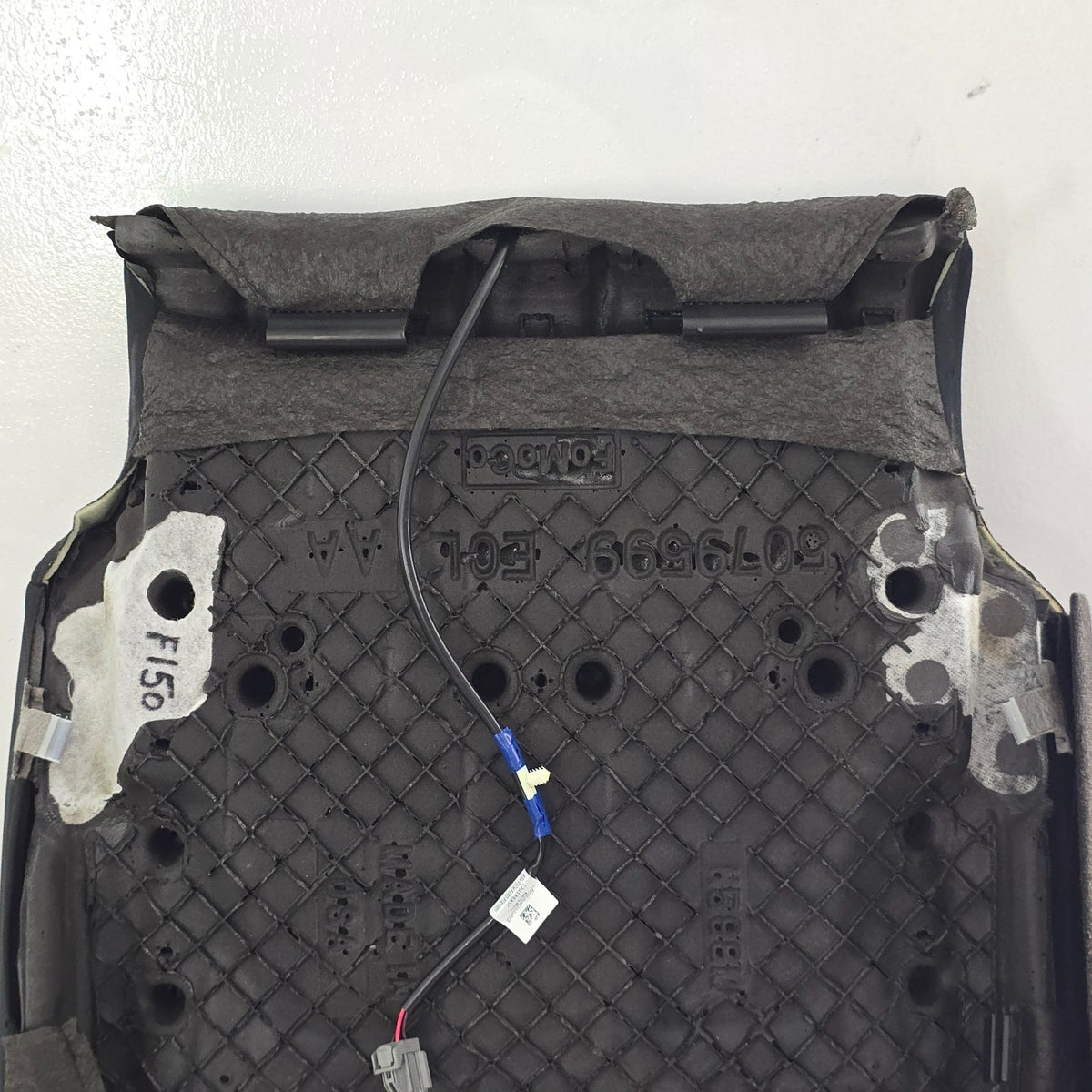 2021-2025 FORD F150 FRONT RIGHT PASSENGER LOWER SEAT HEATED CUSHION BLACK #45964