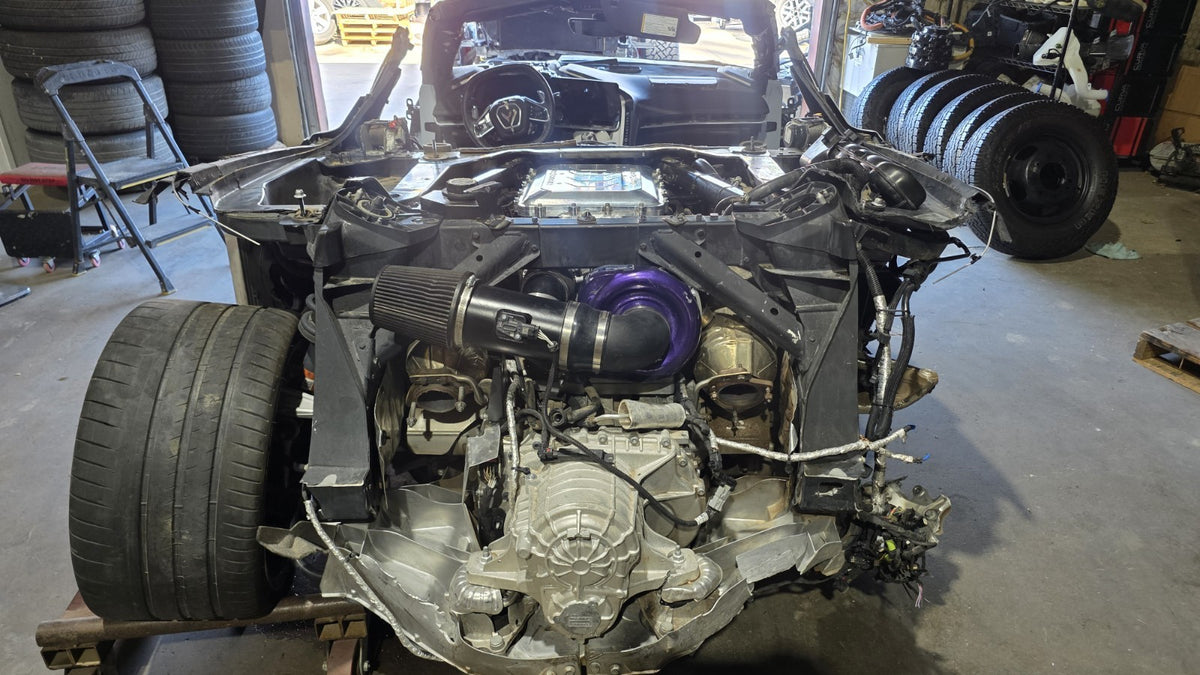 800 HP PROCHARGER 2020-2025 CORVETTE C8 ENGINE TRANSMISSION LT2 6.2 SUPERCHARGER12