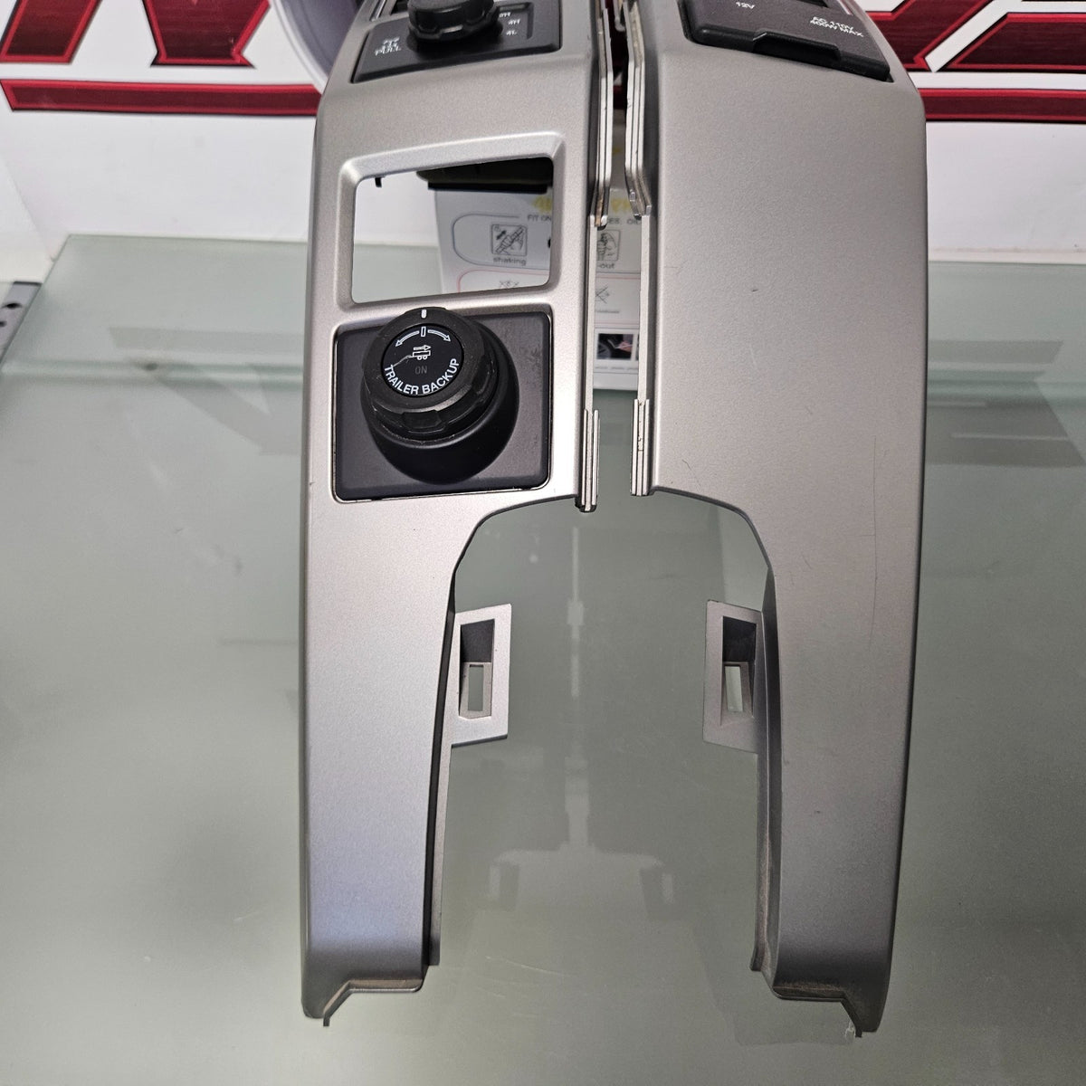 15-20 FORD F150 17-22 F250 F350 DASH BEZEL RIGHT LEFT AIR VENT TRIM SILVER #37886