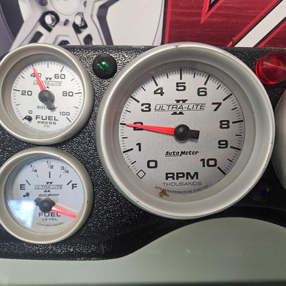 87-93 MUSTANG AUTOMETER ULTRA-LITE II GAUGES 4490 4997 4963 RPM OIL FUEL #37718