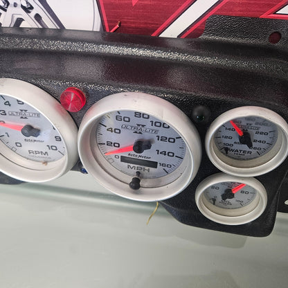 87-93 MUSTANG AUTOMETER ULTRA-LITE II GAUGES 4490 4997 4963 RPM OIL FUEL #377110