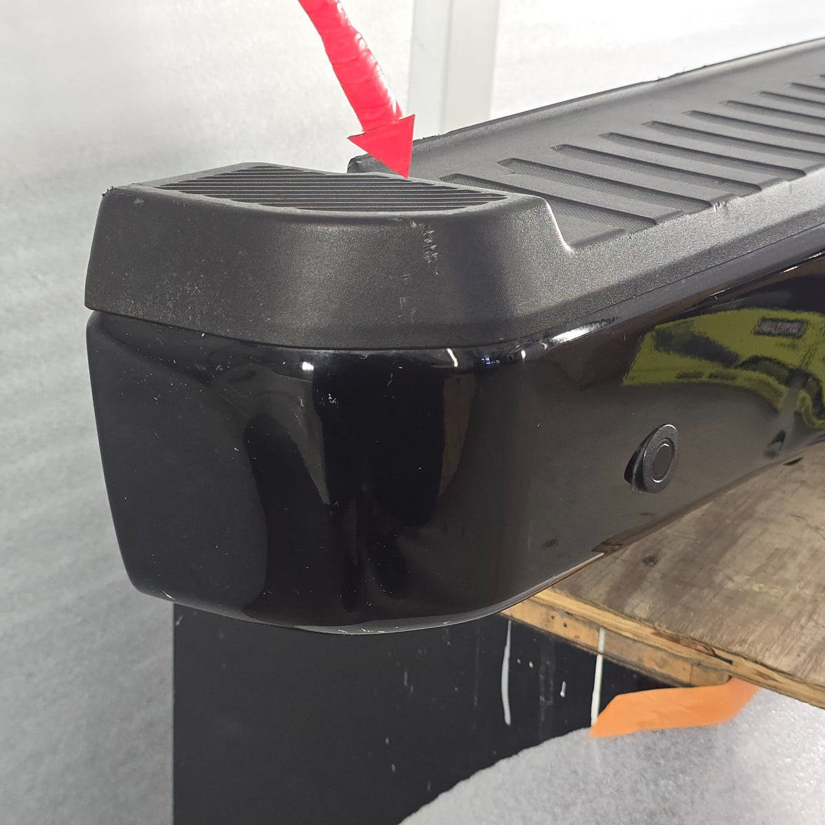 2015-2020 FORD F150 BLACK REAR BUMPER HITCH PARKING SENSORS 16 17 18 19 #46234
