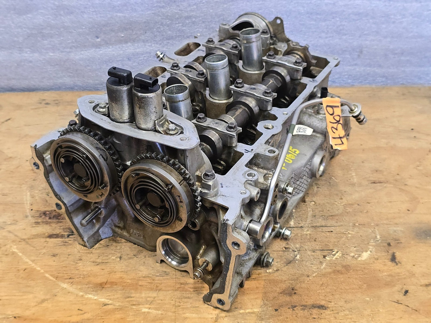 2021-2024 FORD F150 2.7L V6 ENGINE CYLINDER HEAD LEFT DRIVER ECOBOOST 22 23 43693