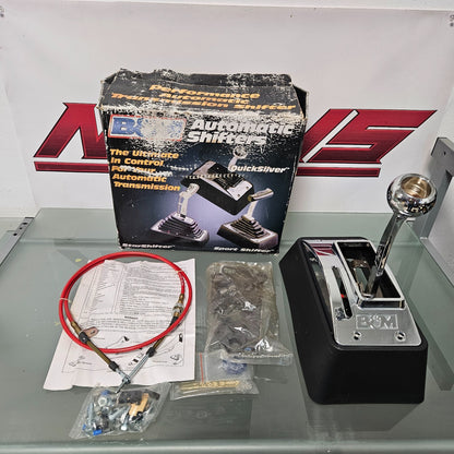 B&M QUICKSILVER 80683 AUTOMATIC RACHET 3 OR 4 SPEED UNIVERSAL RACE SHIFTER #37751