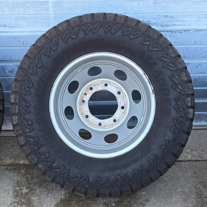 2024-2026 18" SILVERADO SIERRA 3500 DRW DUALLY WHEELS RIMS TIRES 84830462 #46312