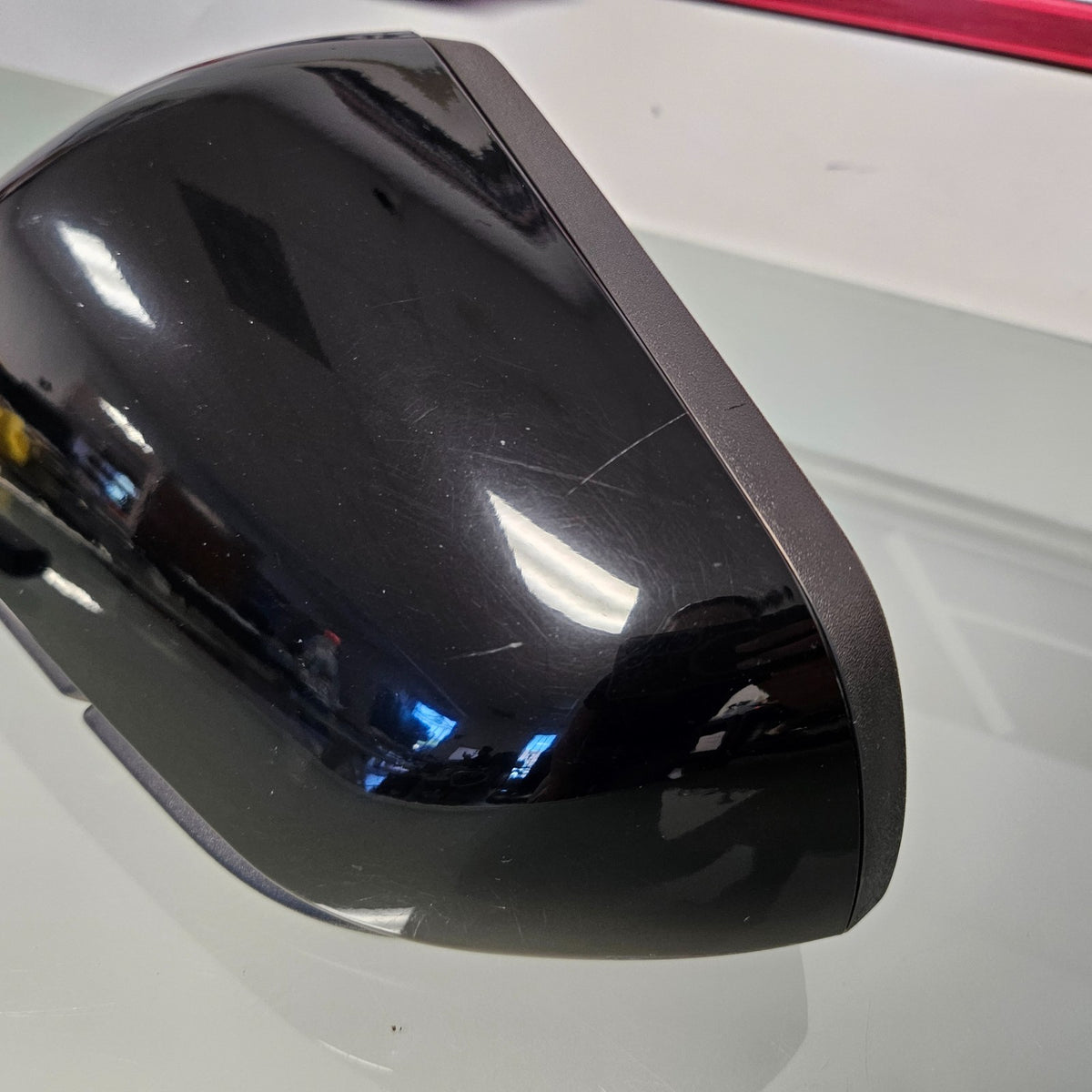 15-23 FORD MUSTANG FRONT LH DRIVER DOOR MIRROR BLACK 16 17 18 19 20 21 22 #39375