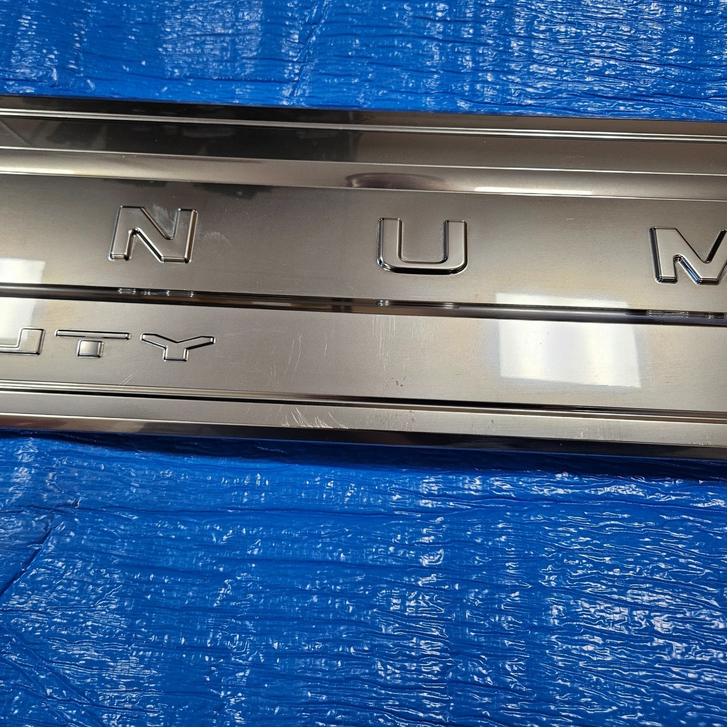 2020 2021 2022 FORD F250 F350 F450 PLATINUM TAILGATE PANEL APPLIQUE #37831