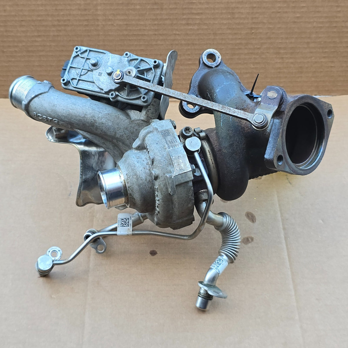 2021 2022 2023 FORD F150 ECOBOOST 3.5L LEFT DRIVER TURBOCHARGER TURBO #46190