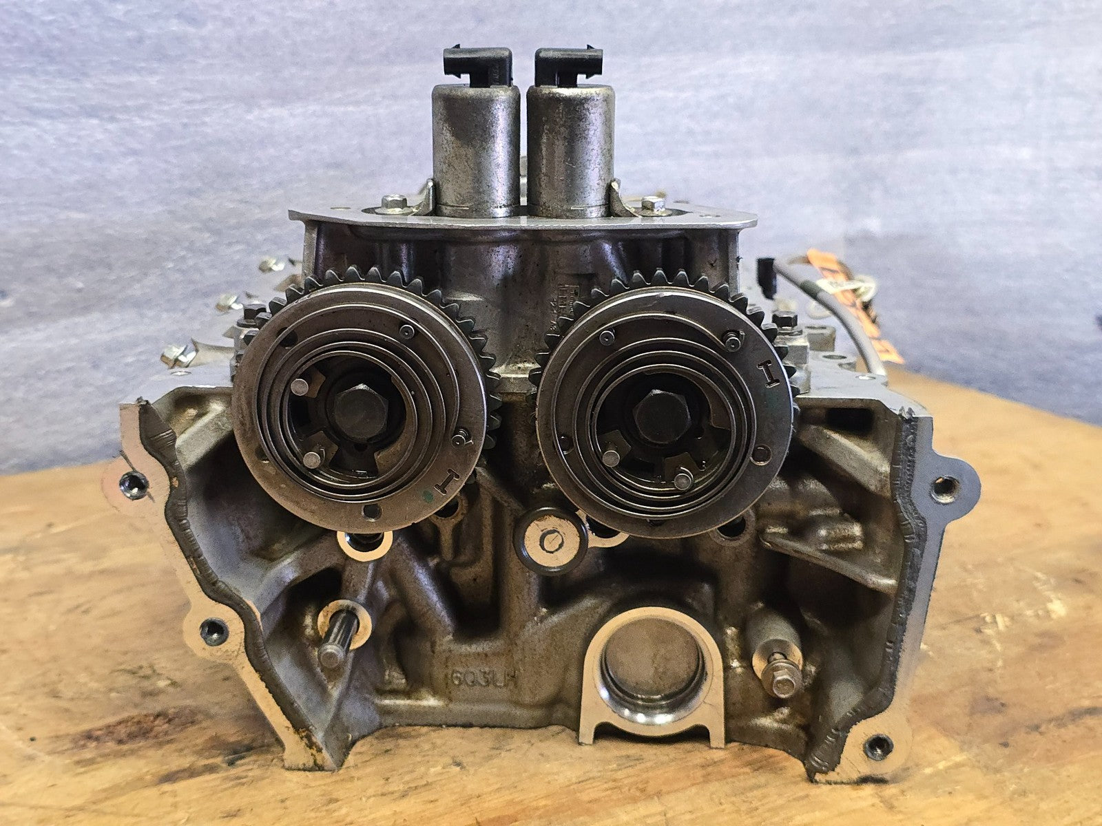 2021-2024 FORD F150 2.7L V6 ENGINE CYLINDER HEAD LEFT DRIVER ECOBOOST 22 23 43694