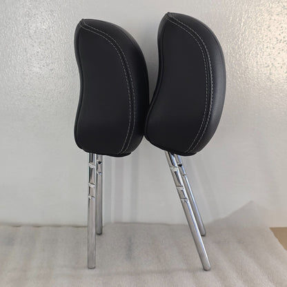 2018-2023 FORD MUSTANG GT PREMIUM HEADREST BLACK LEATHER #45737