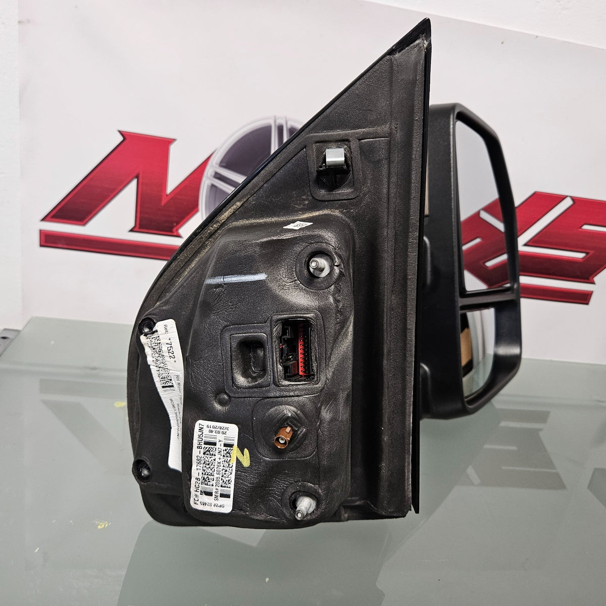 2017-2022 FORD F250 F350 F450 MIRROR RIGHT PASSENGER BLIS CAMERA POWER FOLD 37679