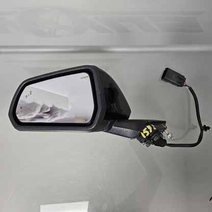 15-23 FORD MUSTANG FRONT LH DRIVER DOOR MIRROR BLACK 16 17 18 19 20 21 22 #39372