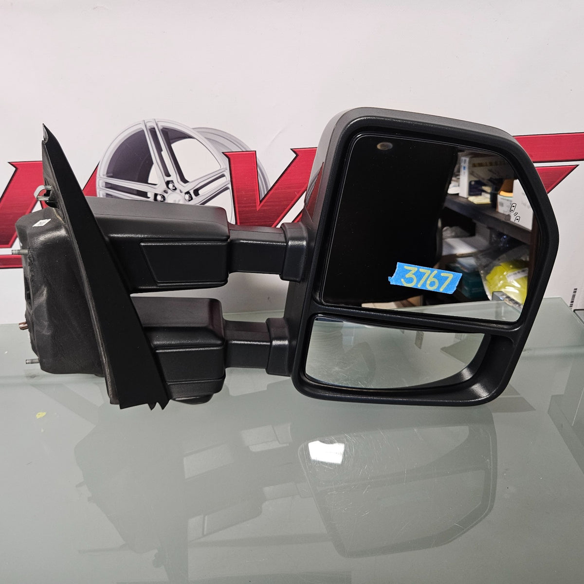 2017-2022 FORD F250 F350 F450 MIRROR RIGHT PASSENGER BLIS CAMERA POWER FOLD 376712