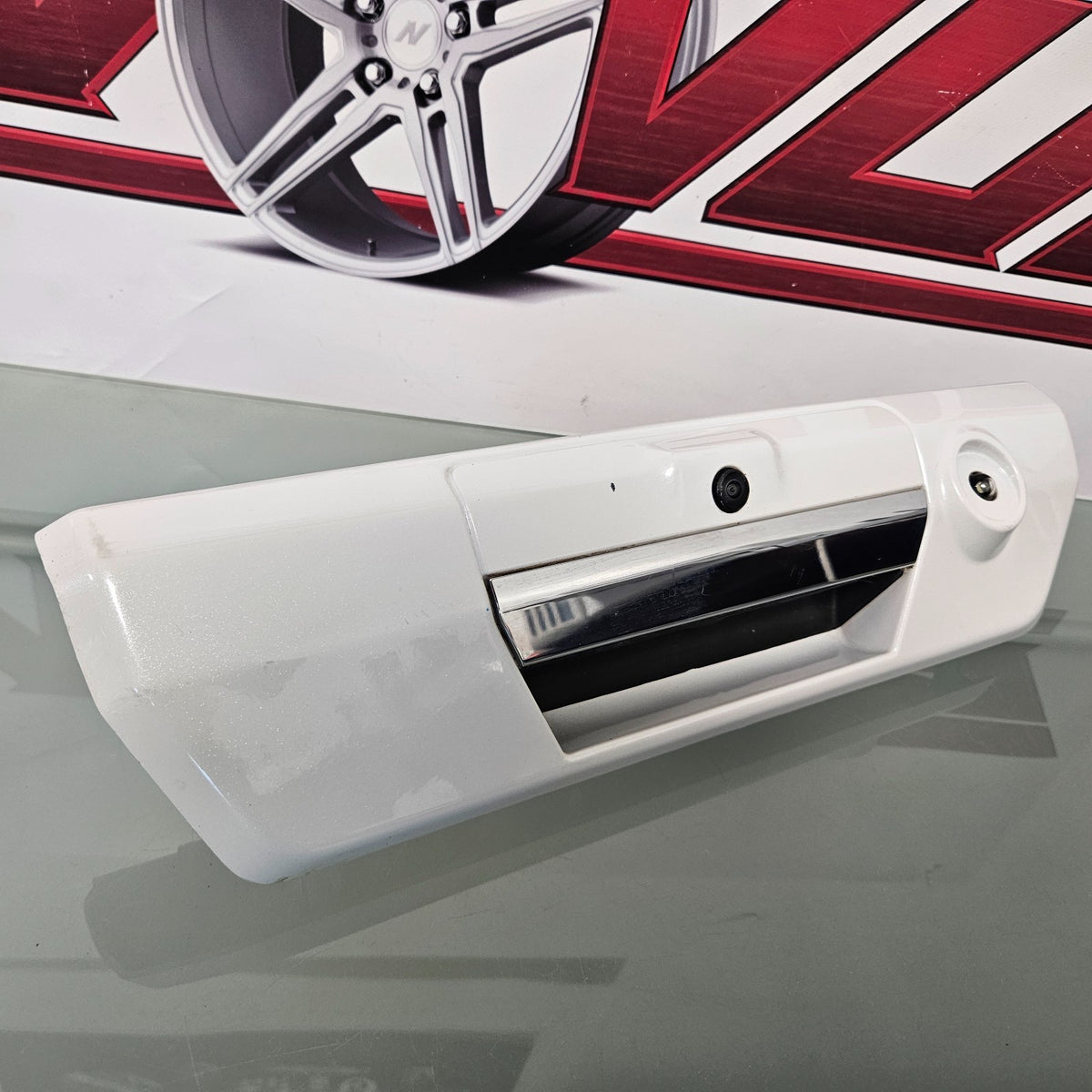 2021-2024 FORD F150 TAILGATE LIFTGATE WHITE HANDLE CAMERA ML34-99431B82-L #37682