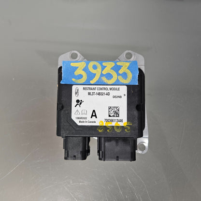21-23 FORD F-150 AIR SRS BAG CONTROL SAFETY RESTRAINT MODULE  ML3T14B321AD #39335