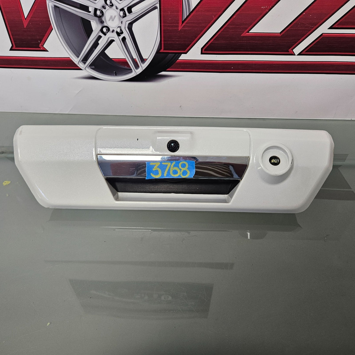 2021-2024 FORD F150 TAILGATE LIFTGATE WHITE HANDLE CAMERA ML34-99431B82-L #37686