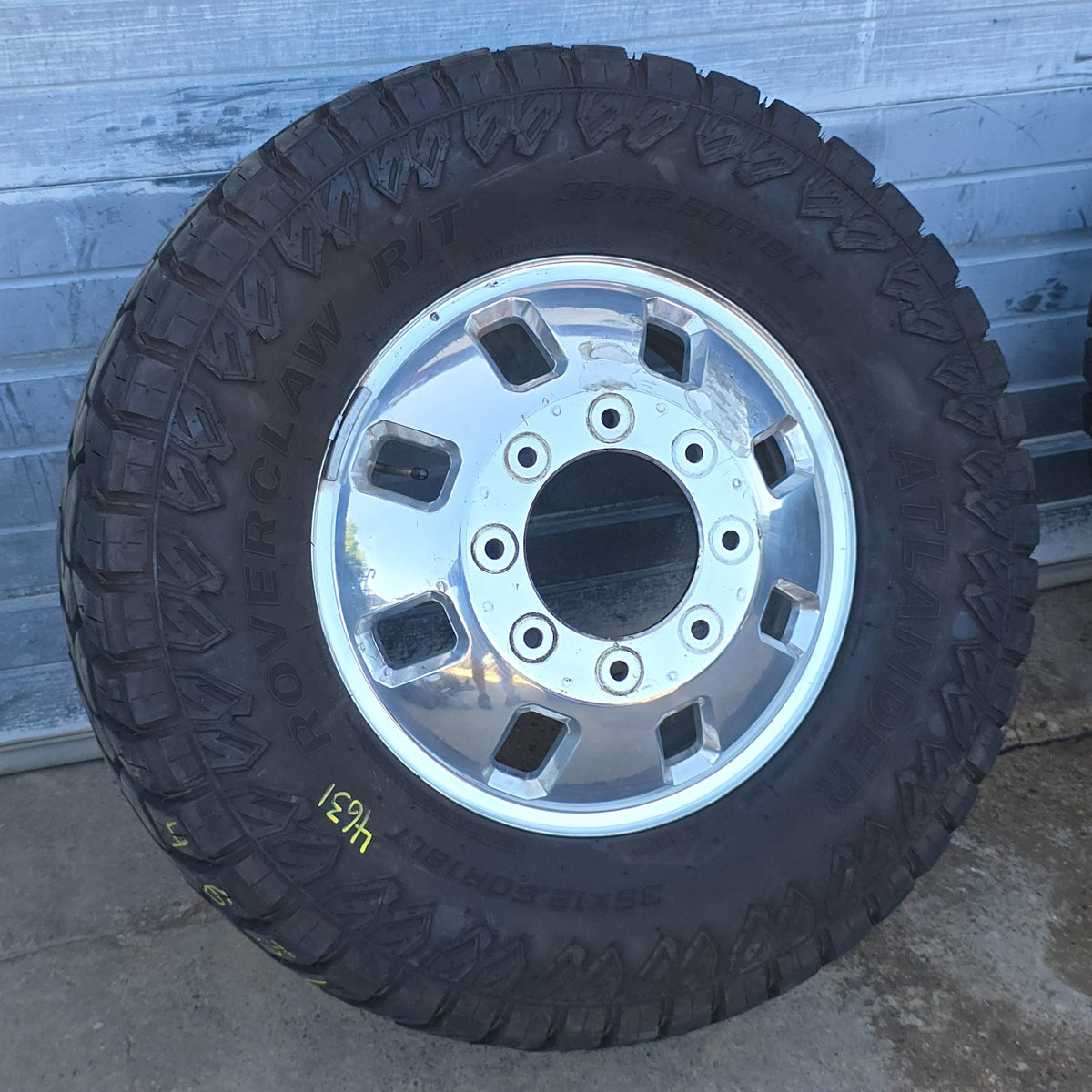 2024-2026 18" SILVERADO SIERRA 3500 DRW DUALLY WHEELS RIMS TIRES 84830462 #463111