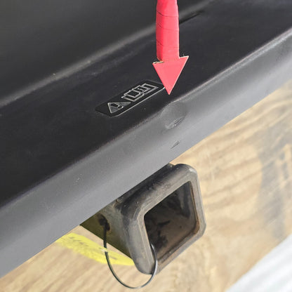 2015-2020 FORD F150 BLACK REAR BUMPER HITCH PARKING SENSORS 16 17 18 19 #462314