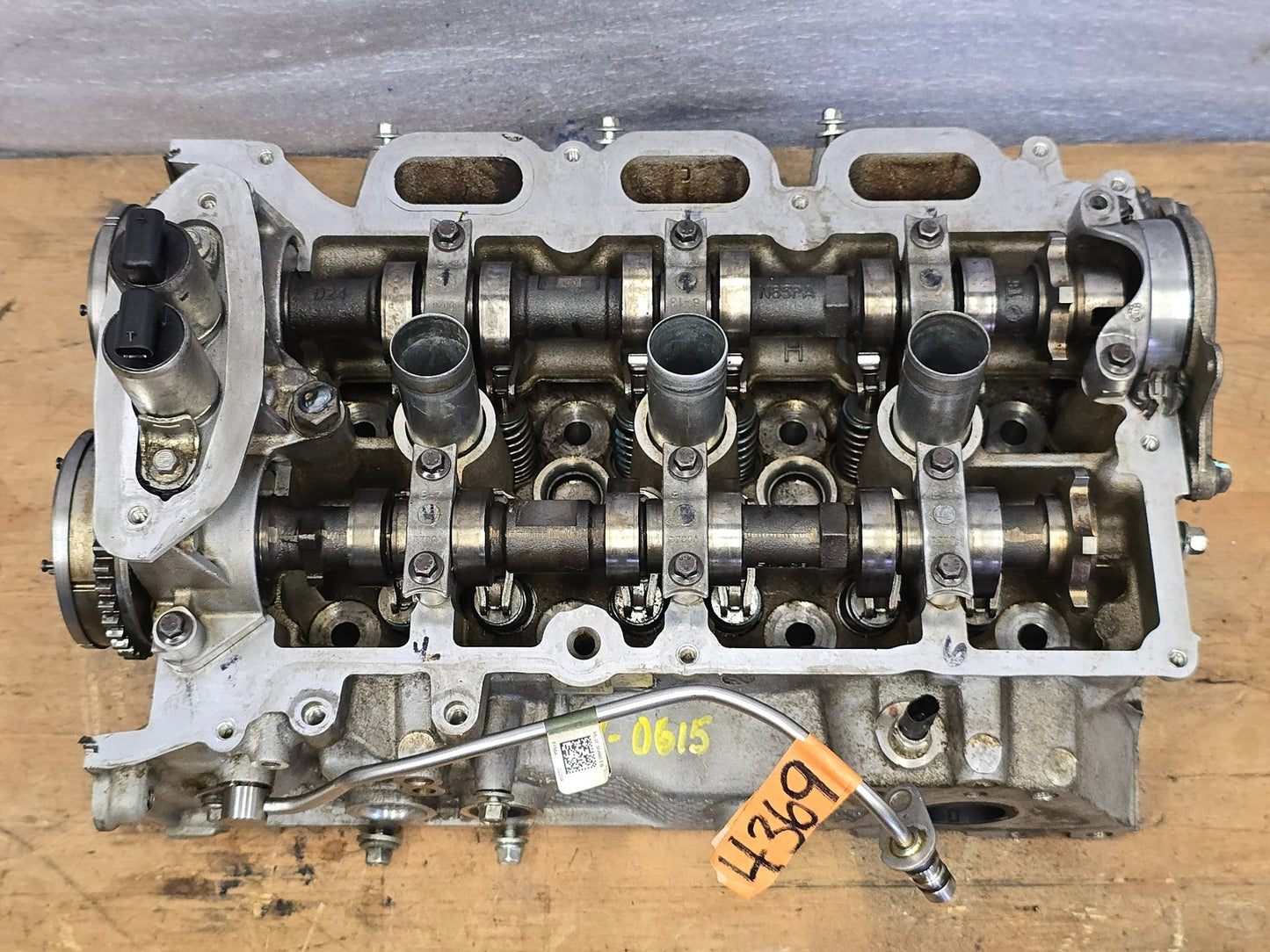 2021-2024 FORD F150 2.7L V6 ENGINE CYLINDER HEAD LEFT DRIVER ECOBOOST 22 23 43691