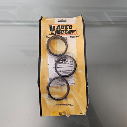 AUTOMETER ANGLE GAUGE RINGS 2-1/16 (52mm) Gauges 2234 #37730