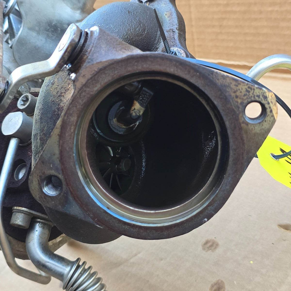 2021 2022 2023 FORD F150 ECOBOOST 3.5L LEFT DRIVER TURBOCHARGER TURBO #46196