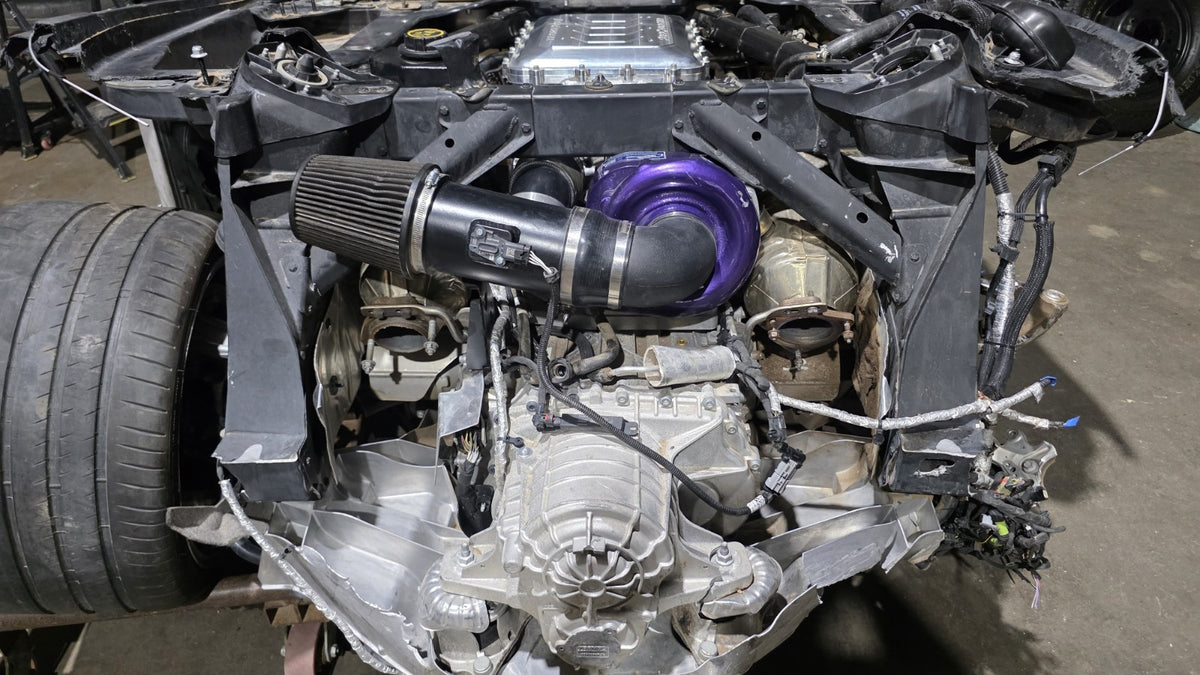 800 HP PROCHARGER 2020-2025 CORVETTE C8 ENGINE TRANSMISSION LT2 6.2 SUPERCHARGER5