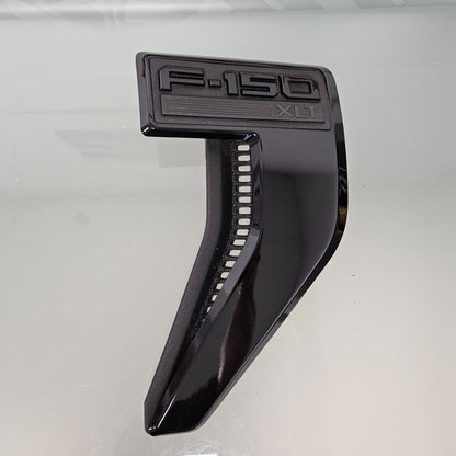 21-25 F150 XLT FENDER VENT BADGE LEFT RIGHT SET BLACK SPORT APPEARANCE #38966