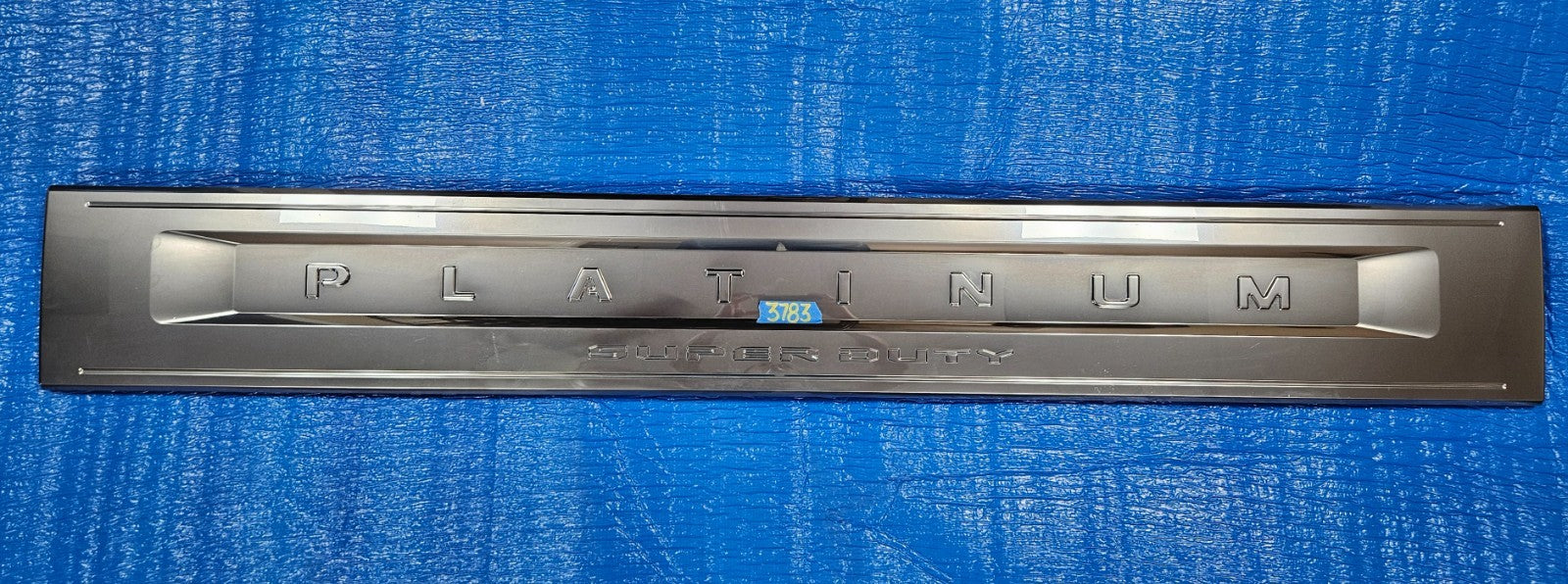 2020 2021 2022 FORD F250 F350 F450 PLATINUM TAILGATE PANEL APPLIQUE #37837