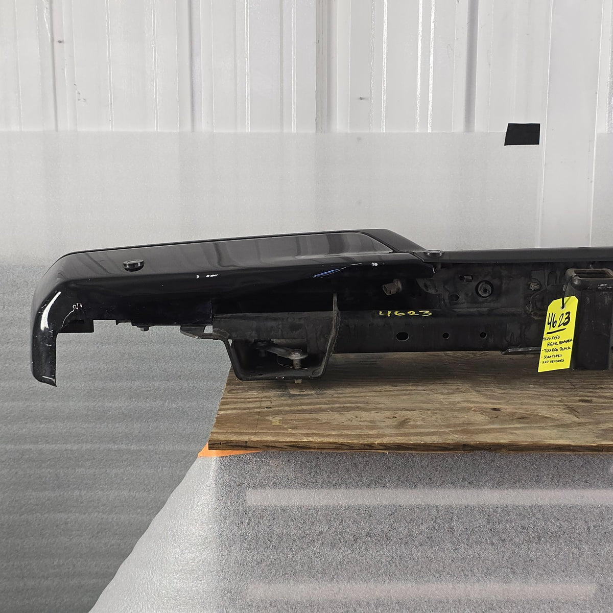 2015-2020 FORD F150 BLACK REAR BUMPER HITCH PARKING SENSORS 16 17 18 19 #46236
