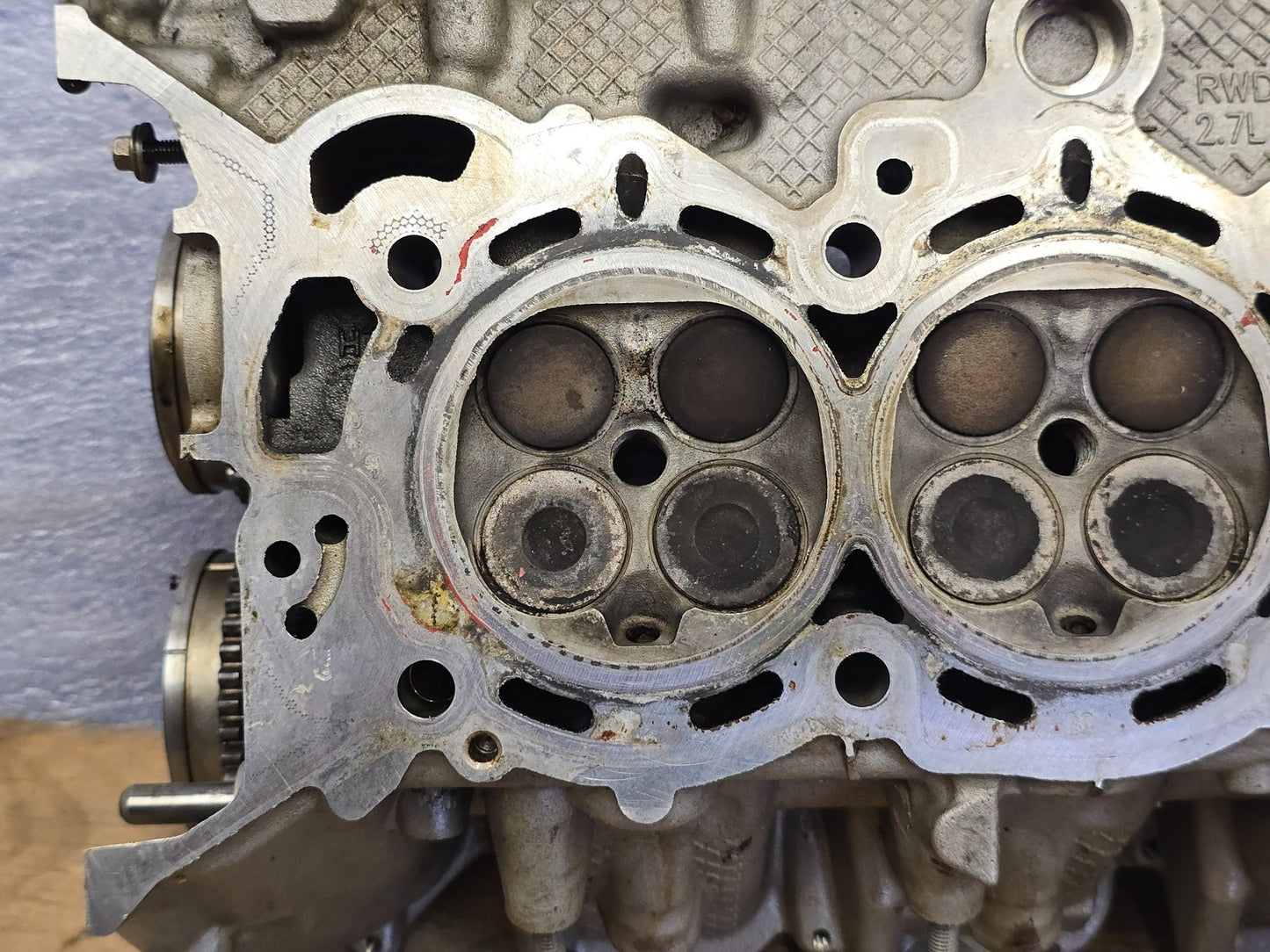 2021-2024 FORD F150 2.7L V6 ENGINE CYLINDER HEAD LEFT DRIVER ECOBOOST 22 23 436910